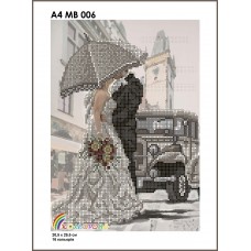 Метрика свадебная А4МВ 006